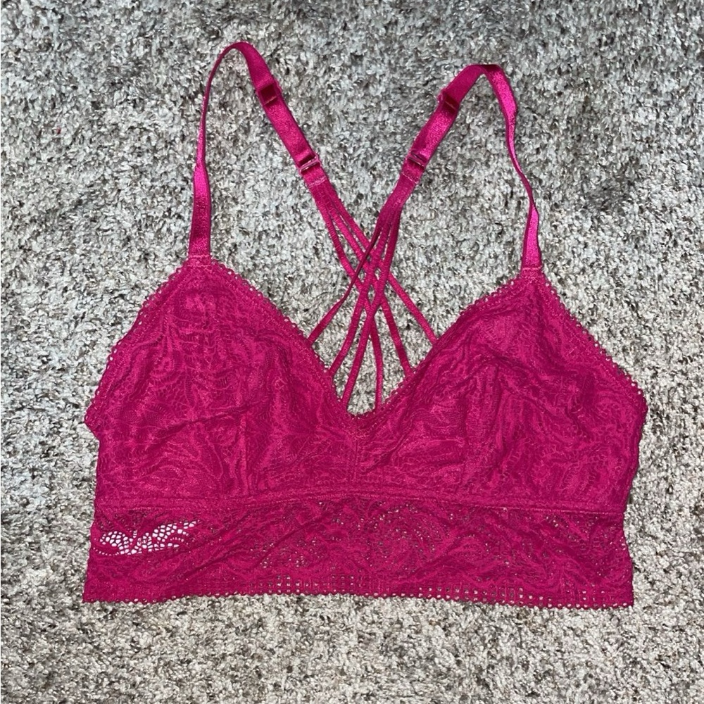 auden lace bralette!